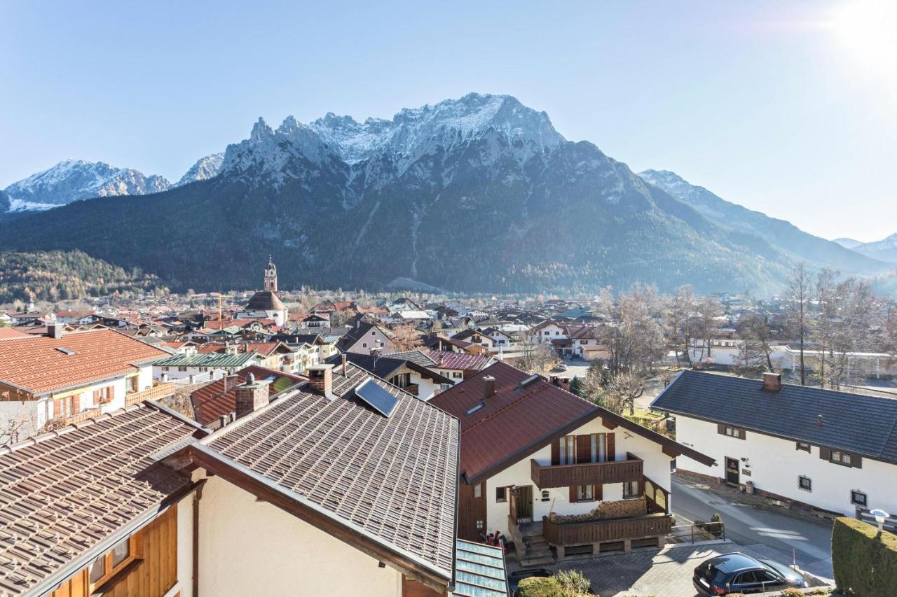 Ferienwohnung Amethyst Mittenwald Exterior foto